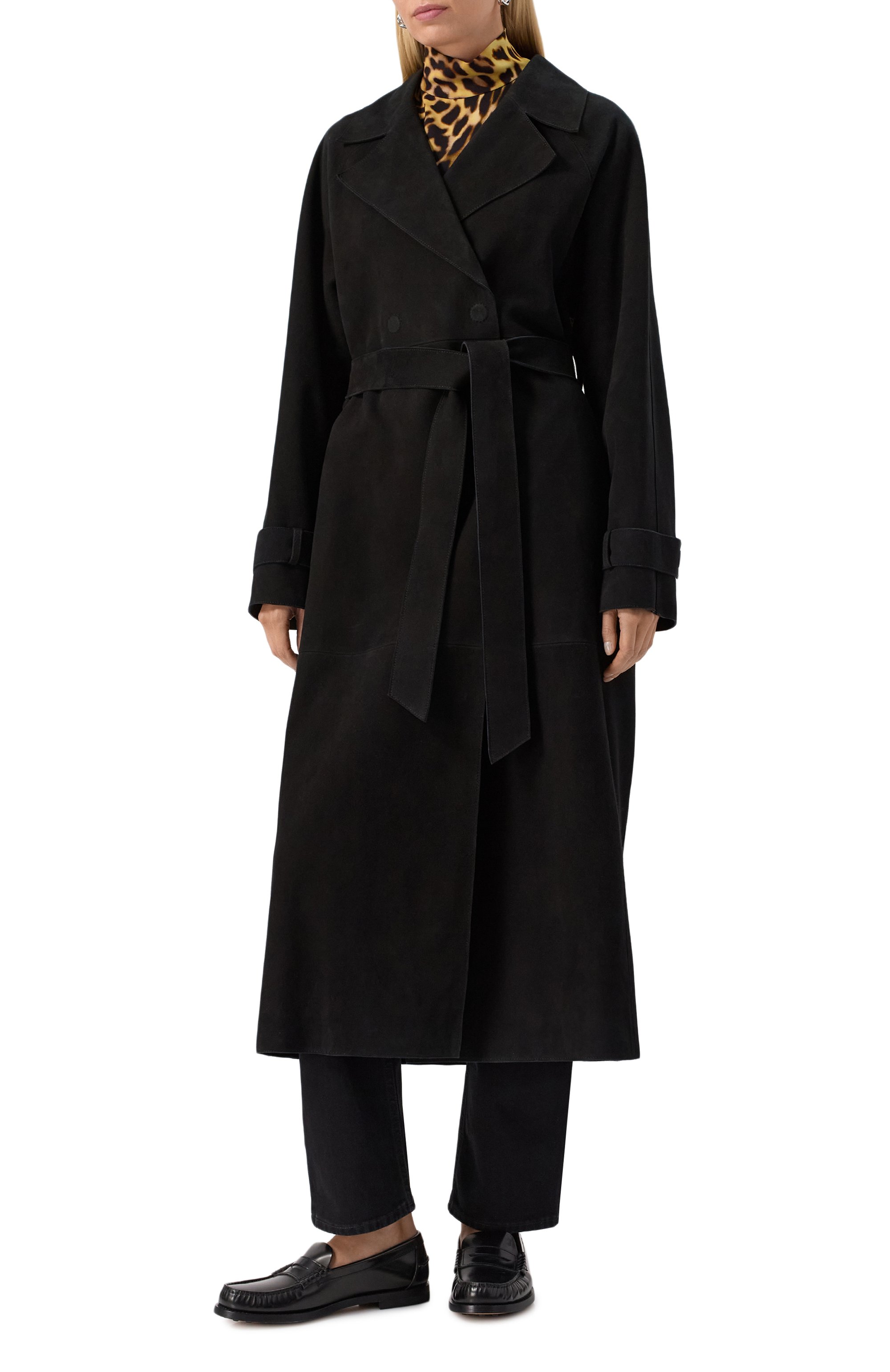 Замшевый тренч 12 STOREEZ, арт. 127356, фото 3