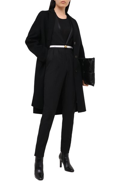 Кожаные ботильоны jane SAINT LAURENT, арт. 632473/1ZJ00, фото 2