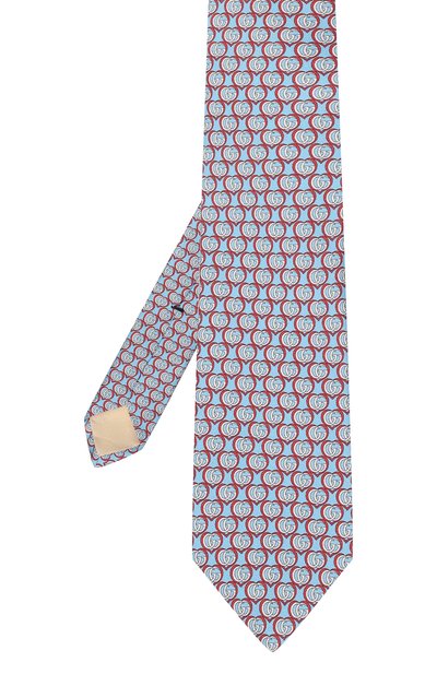 Шелковый галстук GUCCI, арт. 597236 4E001, фото 3