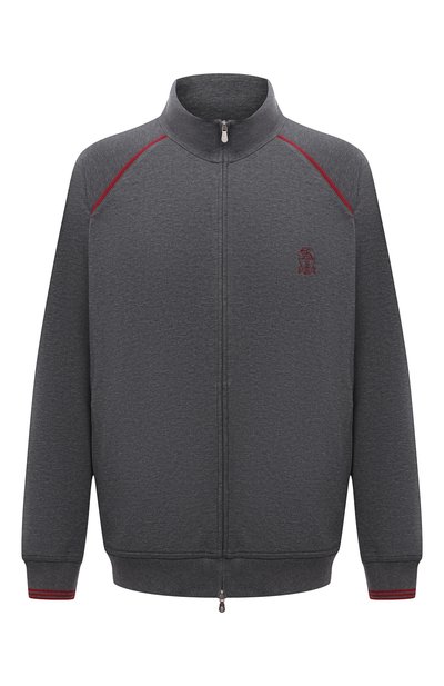 Хлопковая толстовка BRUNELLO CUCINELLI, арт. M0T359276W, фото 1