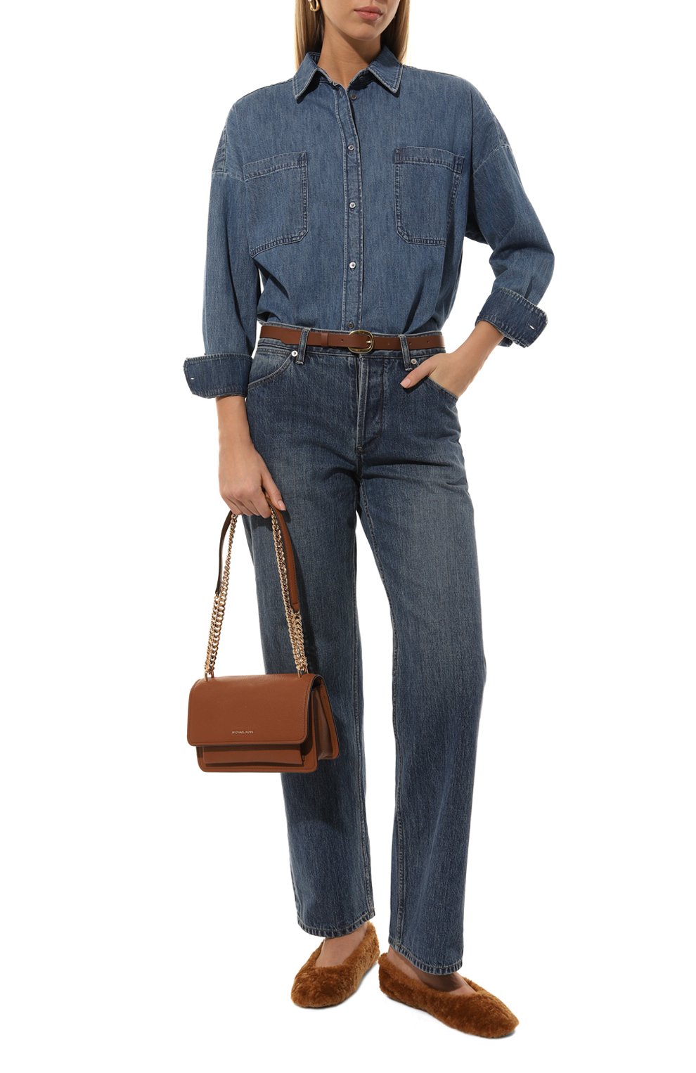 Сумка claire large MICHAEL MICHAEL KORS, арт. 30T4GC7L3T, фото 7