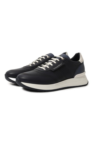 Мужские кожаные кроссовки STEFANO RICCI, арт. UV26EG6499/WY