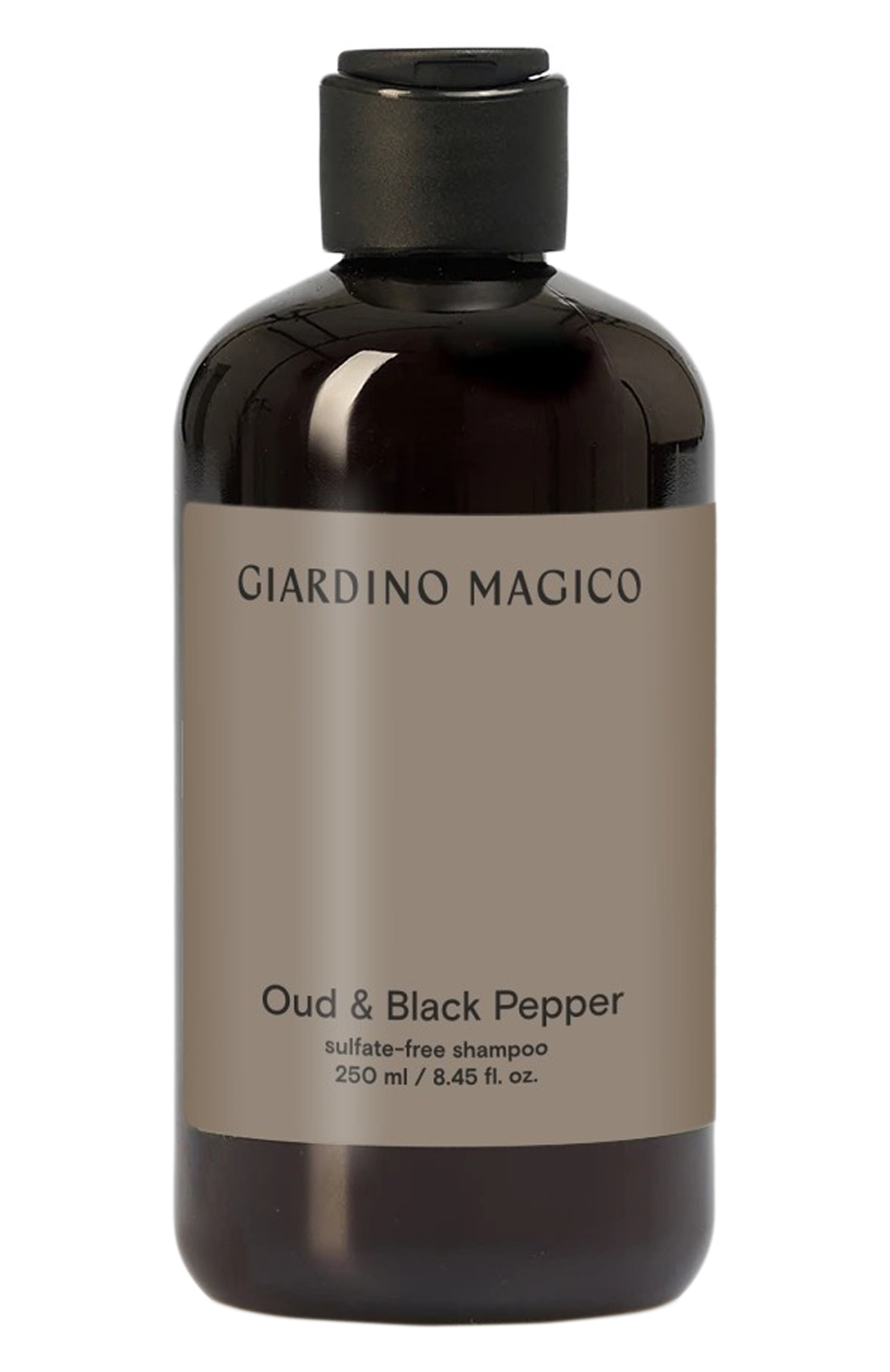 Бессульфатный шампунь с пептидами шелка oud & black pepper (250ml) GIARDINO MAGICO, арт. 4660222282170, фото 1
