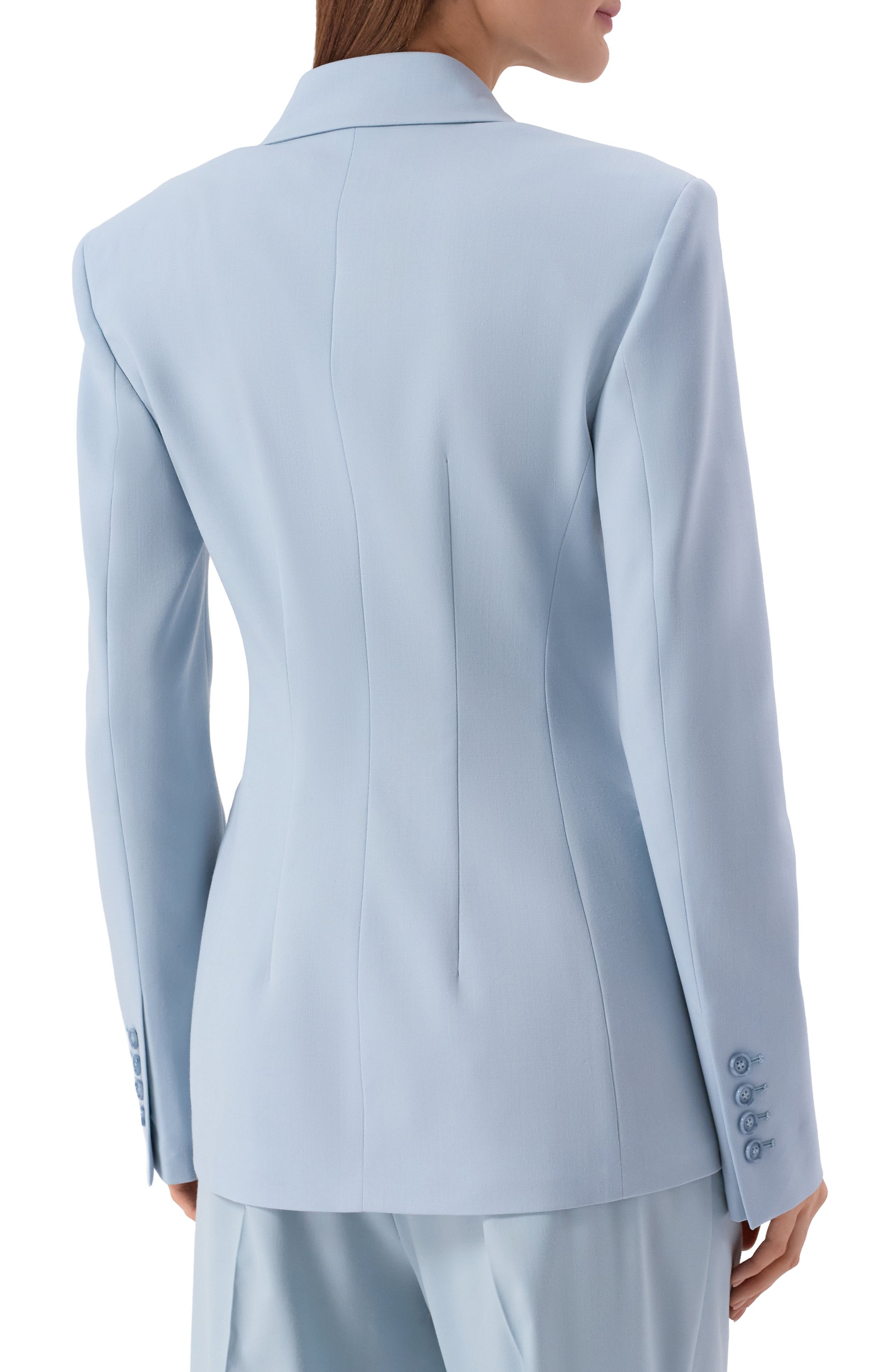 Жакет THE ANDAMANE голубого цвета по цене 106500 руб., арт. T193031A/TNW050, фото 4 Жакет THE ANDAMANE, арт. T193031A/TNW050, фото 4