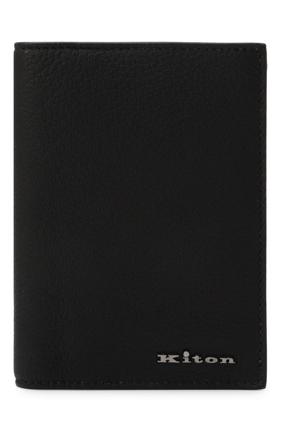 Мужской кожаная обложка для паспорта KITON, арт. UPEA043N0122302
