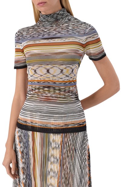 Водолазка из вискозы MISSONI, арт. DS25WN18/BK01CA, фото 3