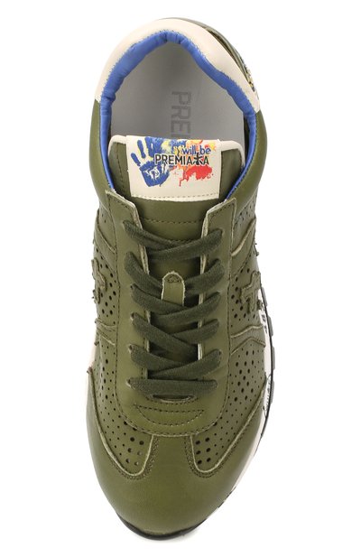 Кожаные кроссовки PREMIATA WILL BE, арт. LUCY/1390/JUN, фото 4