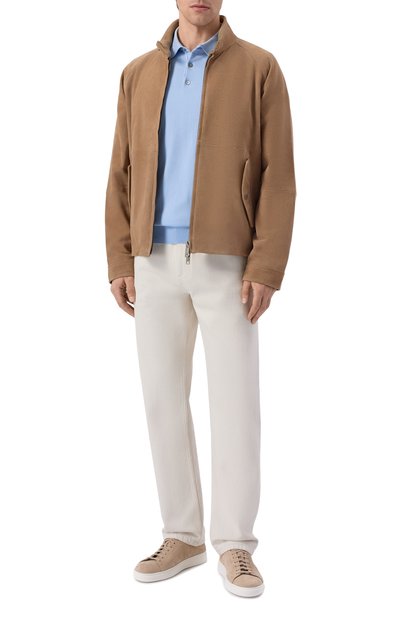 Мужская хлопковое поло BOSS, арт. 50506025