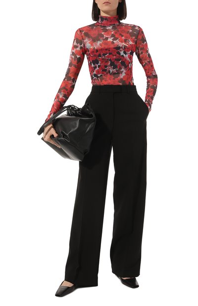 Водолазка DRIES VAN NOTEN красного цвета по цене 39950 руб., арт. 231-011152-6182, фото 2 Водолазка DRIES VAN NOTEN, арт. 231-011152-6182, фото 2