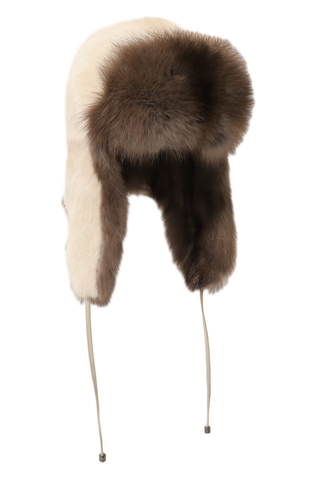 Шапка-ушанка из меха норки и соболя VICTORIA KUSENKOVA, арт. 092003424094, фото 1
