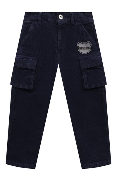 Вельветовые брюки-карго MOSCHINO, арт. HUP07W/LVC01/4-8