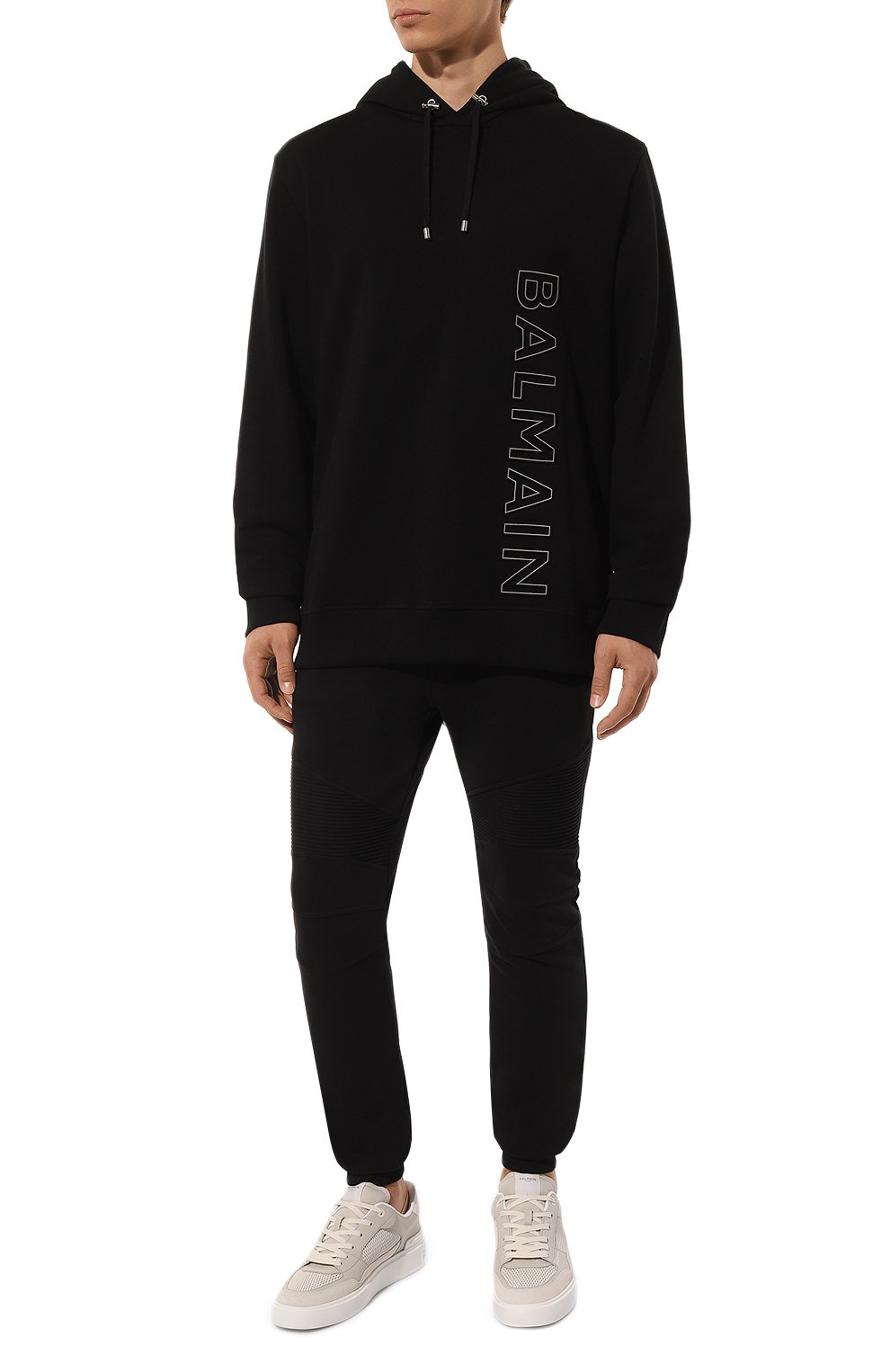 Хлопковые джоггеры BALMAIN, арт. DH10B000/BB04, фото 2