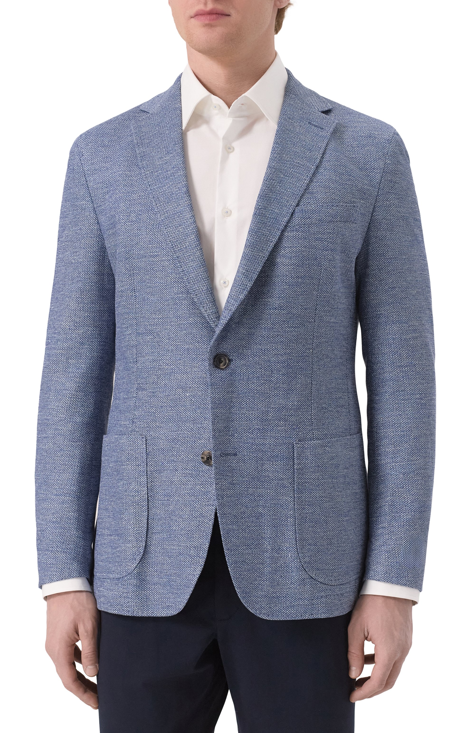 Пиджак изо льна и хлопка WINDSOR, арт. 13 GIR0-J35 10009038 02/30046378, фото 5