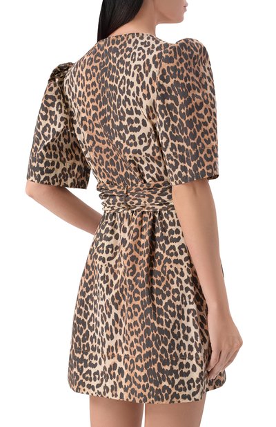 Хлопковое платье GANNI, арт. A1030250, фото 3