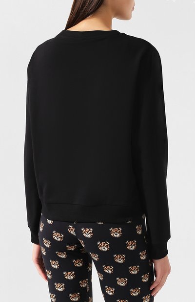 Хлопковый свитшот MOSCHINO, арт. A1708/9034, фото 4