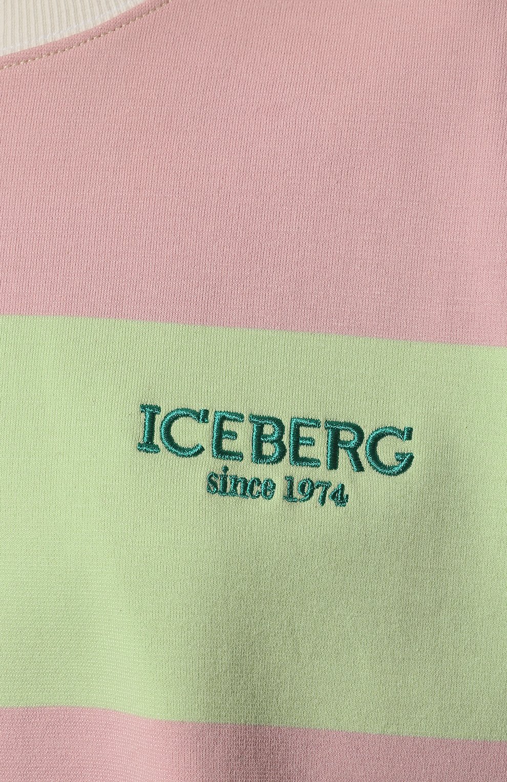 Хлопковый свитшот ICEBERG разноцветного цвета по цене 27250 руб., арт. 22E I2P0/E141/6311, фото 5 Хлопковый свитшот ICEBERG, арт. 22E I2P0/E141/6311, фото 5