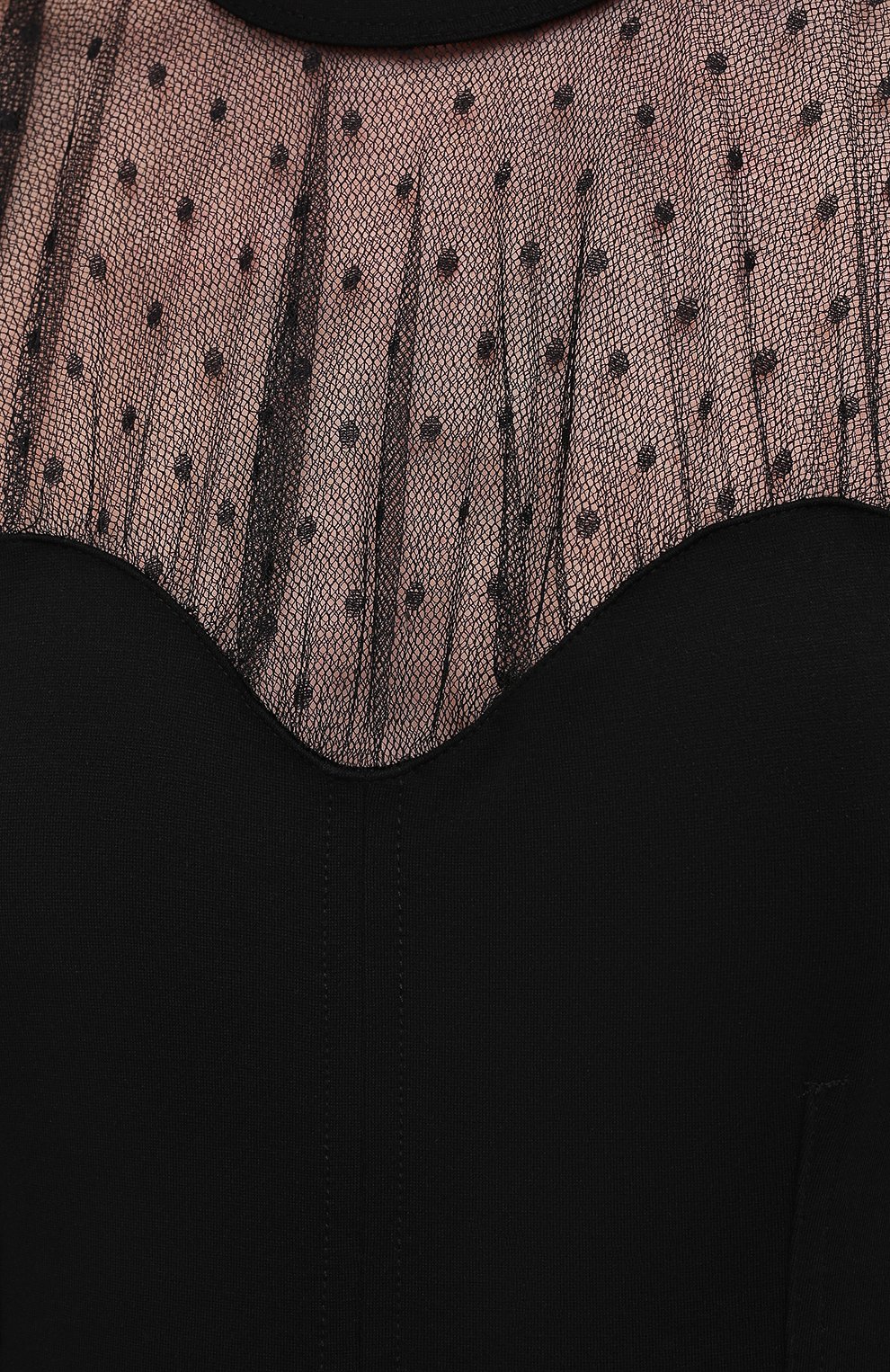 Платье REDVALENTINO черного цвета по цене 55150 руб., арт. WR0MJ07X/681, фото 5 Платье REDVALENTINO, арт. WR0MJ07X/681, фото 5