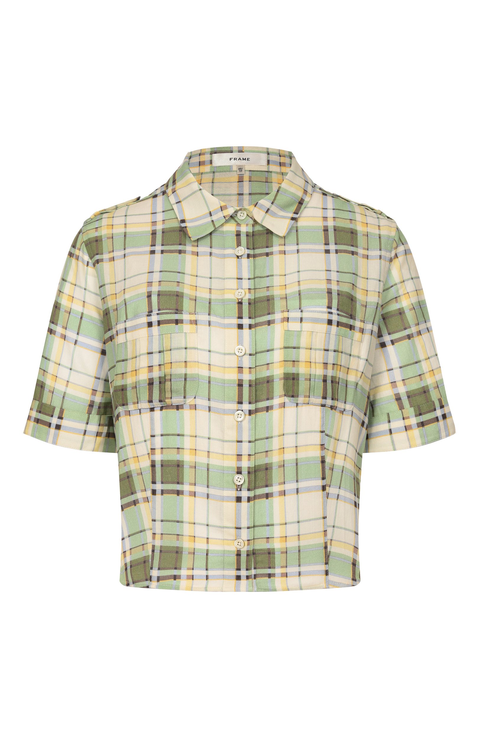 Хлопковая рубашка FRAME DENIM, арт. WE26WSH021/THE UTILITY SHIRT, фото 1