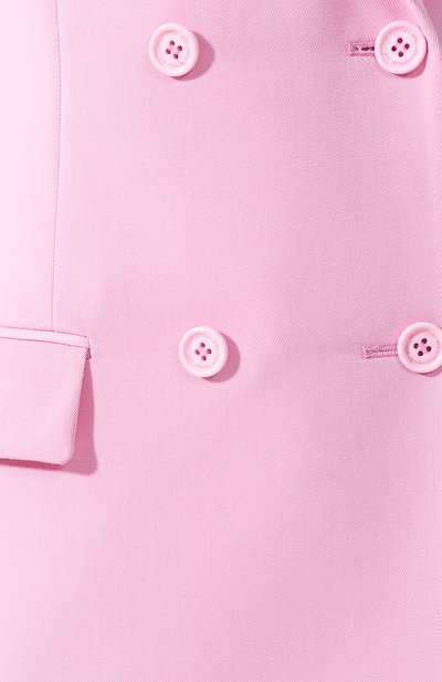 Шерстяной жакет STELLA MCCARTNEY розового цвета по цене 170500 руб., арт. 470095/SMB12, фото 5 Шерстяной жакет STELLA MCCARTNEY, арт. 470095/SMB12, фото 5