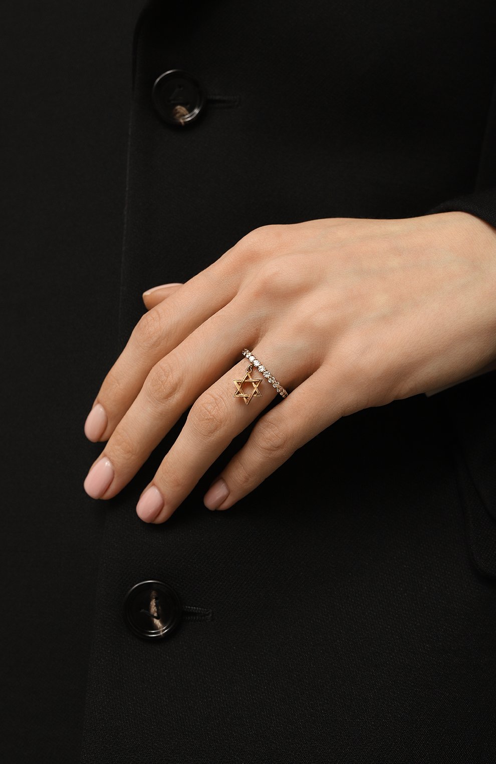 Кольцо с магендавидом DZHANELLI, арт. 00031, фото 2