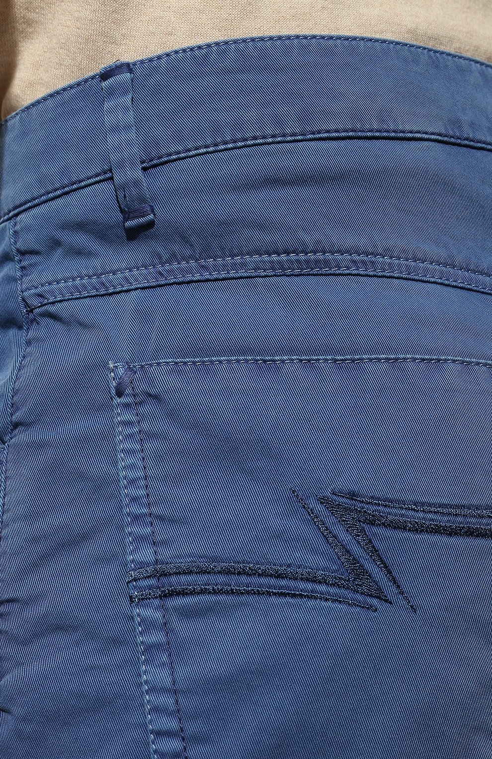 Хлопковые брюки ZILLI, арт. M0X-D0120-C0TE1/R001, фото 5