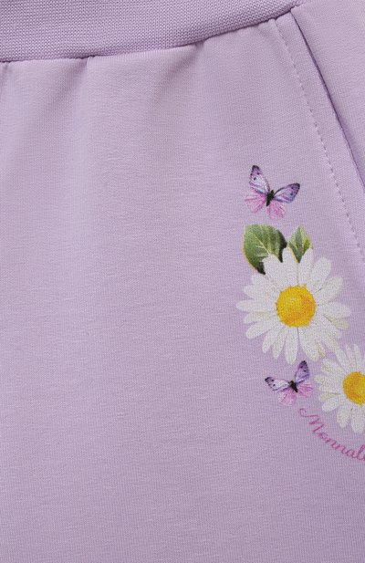 Хлопковые джоггеры MONNALISA, арт. 39C415, фото 3