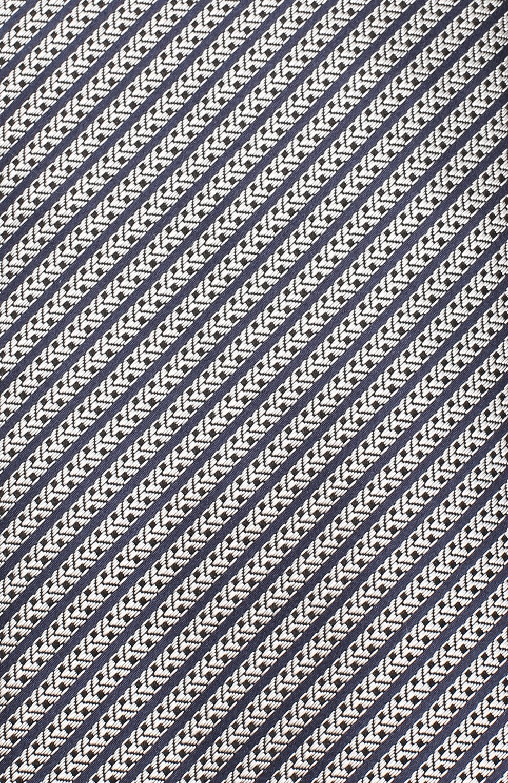 Шелковый галстук ZEGNA синего цвета по цене 19950 руб., арт. Z5E18/1XW, фото 3 Шелковый галстук ZEGNA, арт. Z5E18/1XW, фото 3