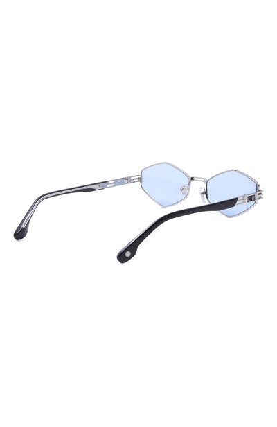 Солнцезащитные очки 9FIVE голубого цвета по цене 32400 руб., арт. IRIS RH0MBUS-PLATINUM/CRYSTAL BLUE, фото 3 Солнцезащитные очки 9FIVE, арт. IRIS RH0MBUS-PLATINUM/CRYSTAL BLUE, фото 3