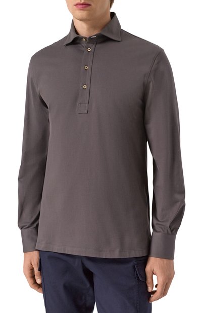 Хлопковое поло BRUNELLO CUCINELLI, арт. M0B133914, фото 3