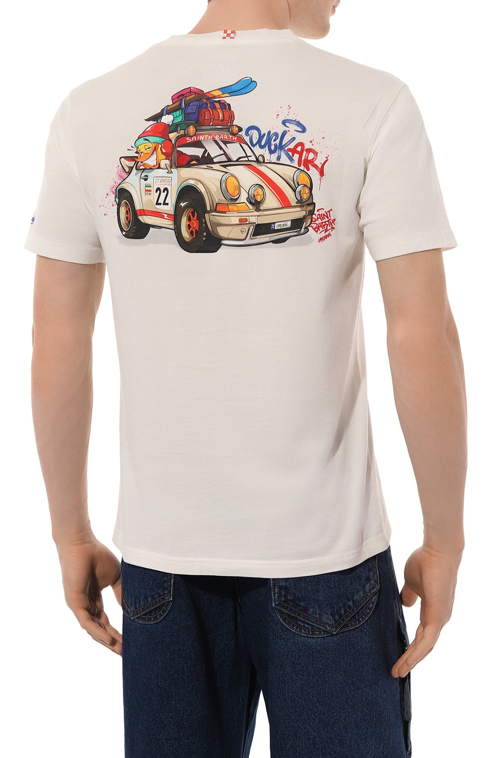 Хлопковая футболка MC2 SAINT BARTH, арт. STBM ARN0TT/ARN0001/MAYP57, фото 4