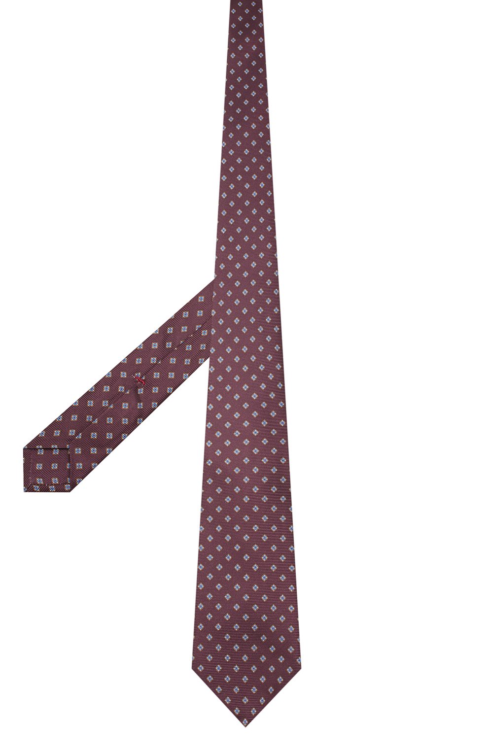 Шелковый галстук KITON бордового цвета по цене 31300 руб., арт. UCRVKLC08F16, фото 2 Шелковый галстук KITON, арт. UCRVKLC08F16, фото 2