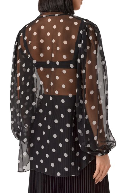 Шелковая блузка DOLCE & GABBANA, арт. F778TT/IS1VH, фото 4