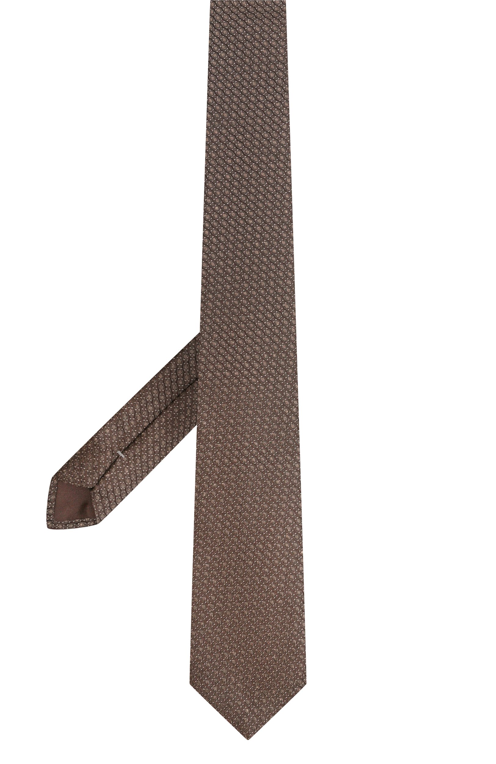 Галстук из шелка и шерсти CANALI, арт. 18/HJ04629, фото 3