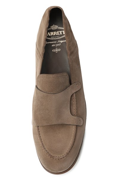 Замшевые лоферы BARRETT, арт. 241U069.8/LIGHT CASHEMERE, фото 5