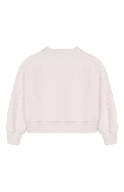 Хлопковый свитшот BRUNELLO CUCINELLI серого цвета по цене 49350 руб., арт. BH827E305A, фото 2 Хлопковый свитшот BRUNELLO CUCINELLI, арт. BH827E305A, фото 2