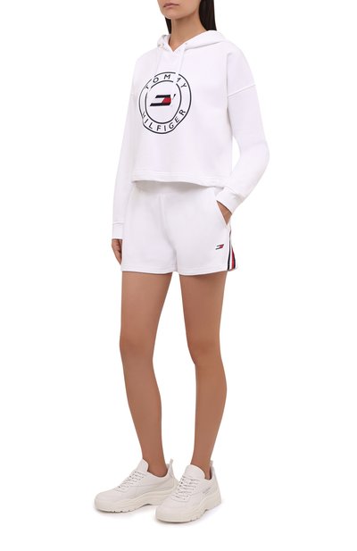 Хлопковое худи TOMMY HILFIGER, арт. S10S101031, фото 2