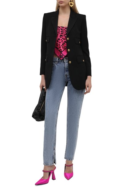 Текстильные мюли medusa VERSACE, арт. 1000821/DRA67, фото 2