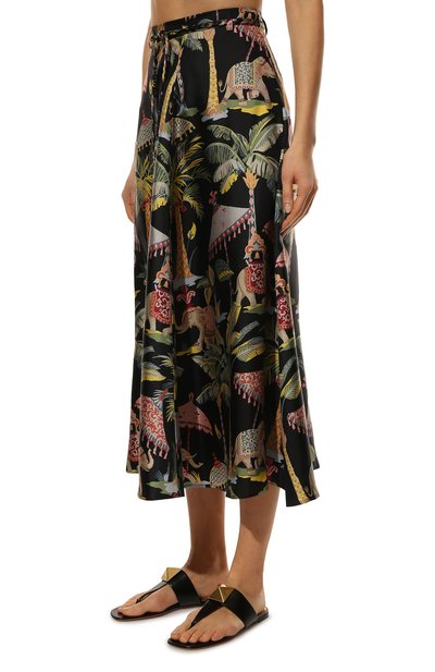 Шелковая юбка REDVALENTINO, арт. XR0RAI30/6ES, фото 3