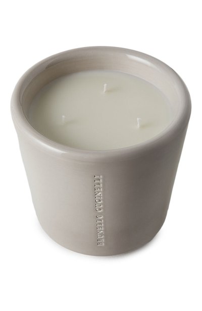 Ароматизированная свеча BRUNELLO CUCINELLI темно-серого цвета по цене 69950 руб., арт. MLCAND32M, фото 2 Ароматизированная свеча BRUNELLO CUCINELLI, арт. MLCAND32M, фото 2