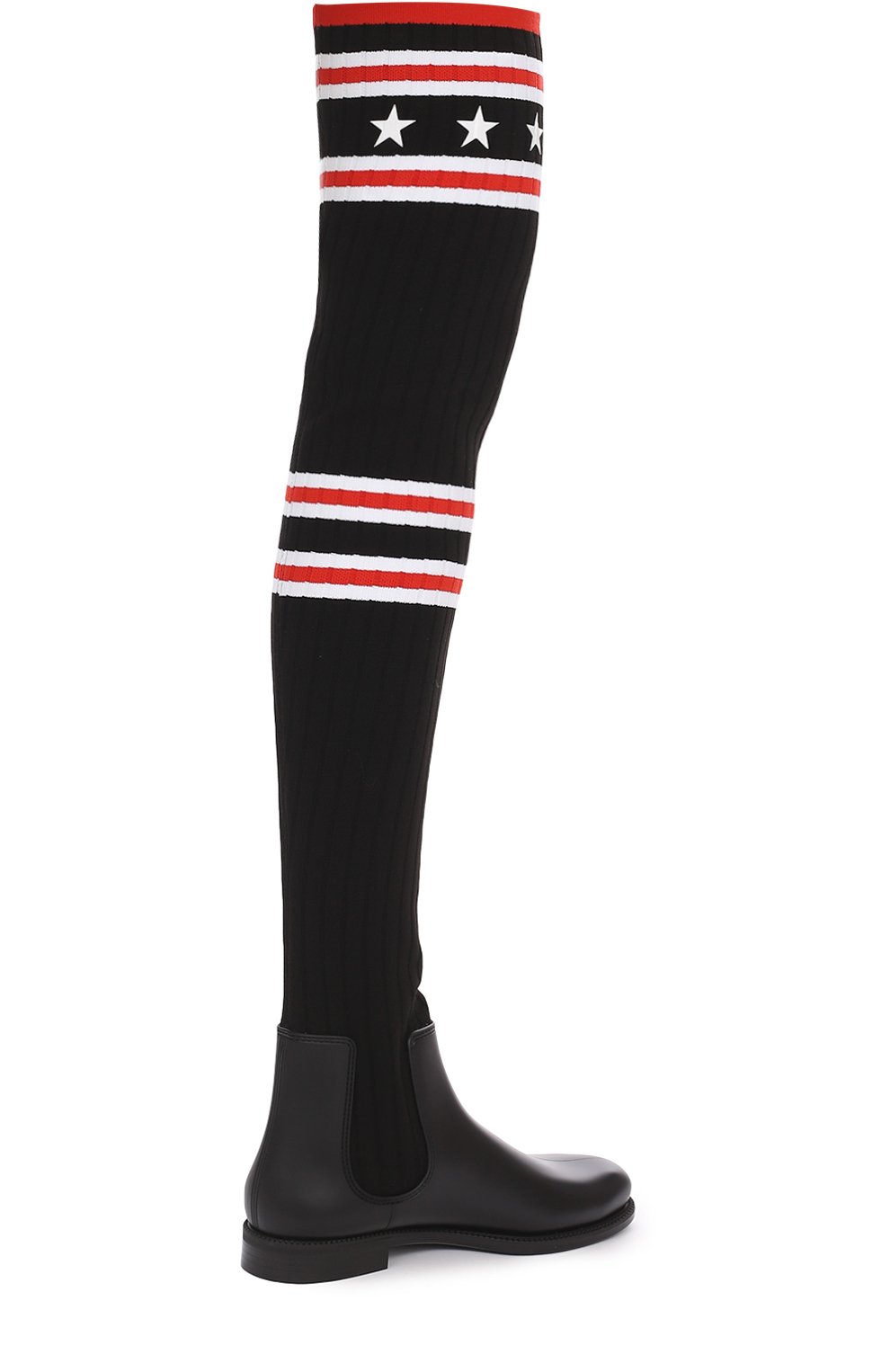 Резиновые сапоги с вязаной отделкой GIVENCHY, арт. BE09221057, фото 4