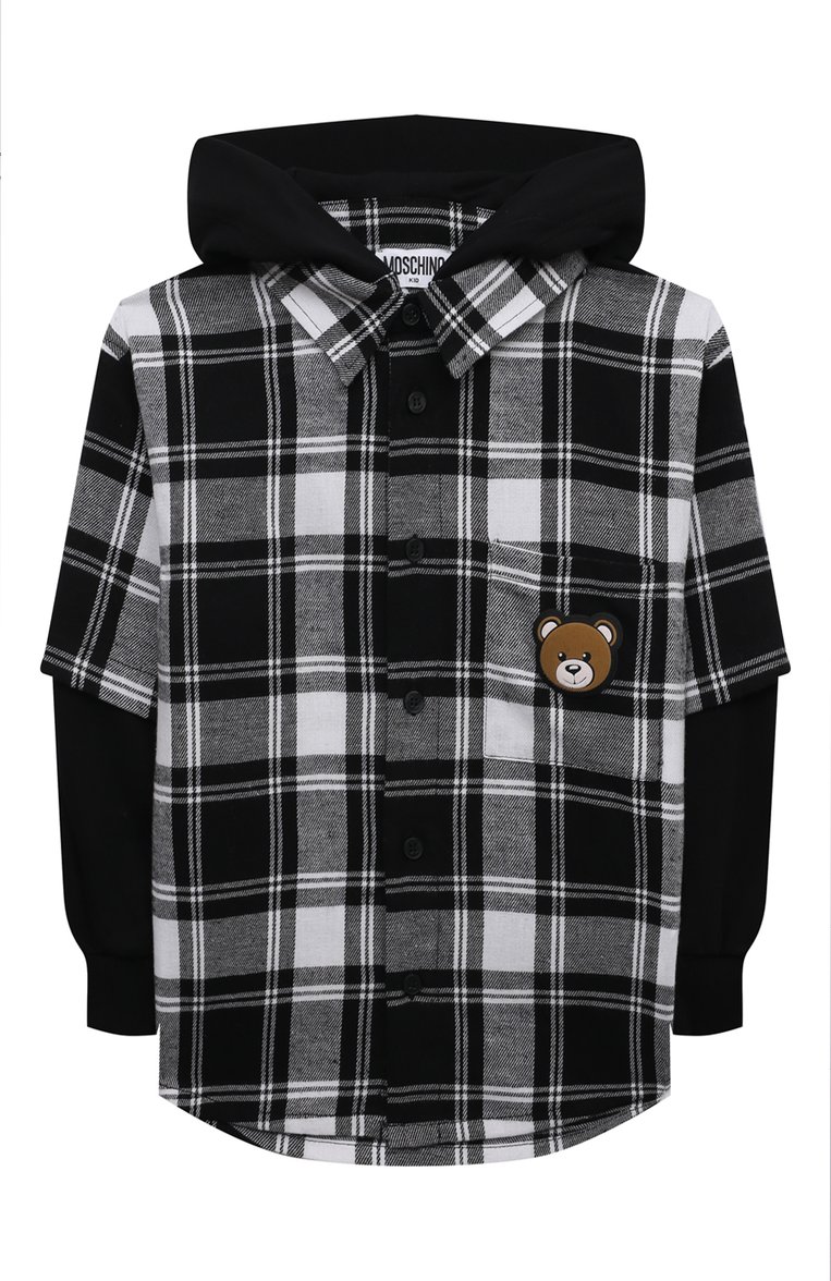 Хлопковая рубашка MOSCHINO, арт. HUC00Z/N0Z77/10A-14A, фото 1