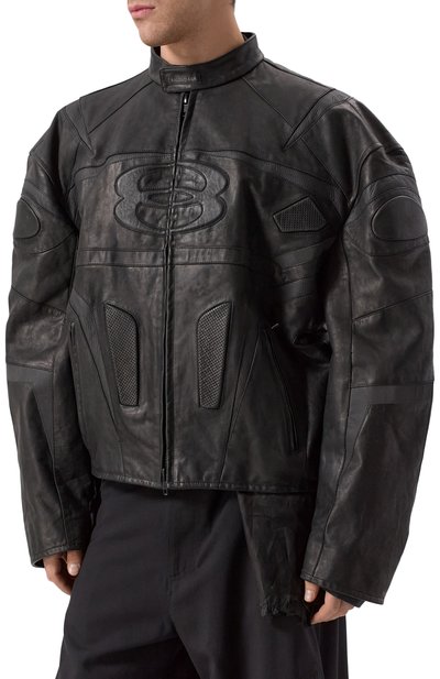 Кожаная куртка BALENCIAGA, арт. 787430/TQS08, фото 3