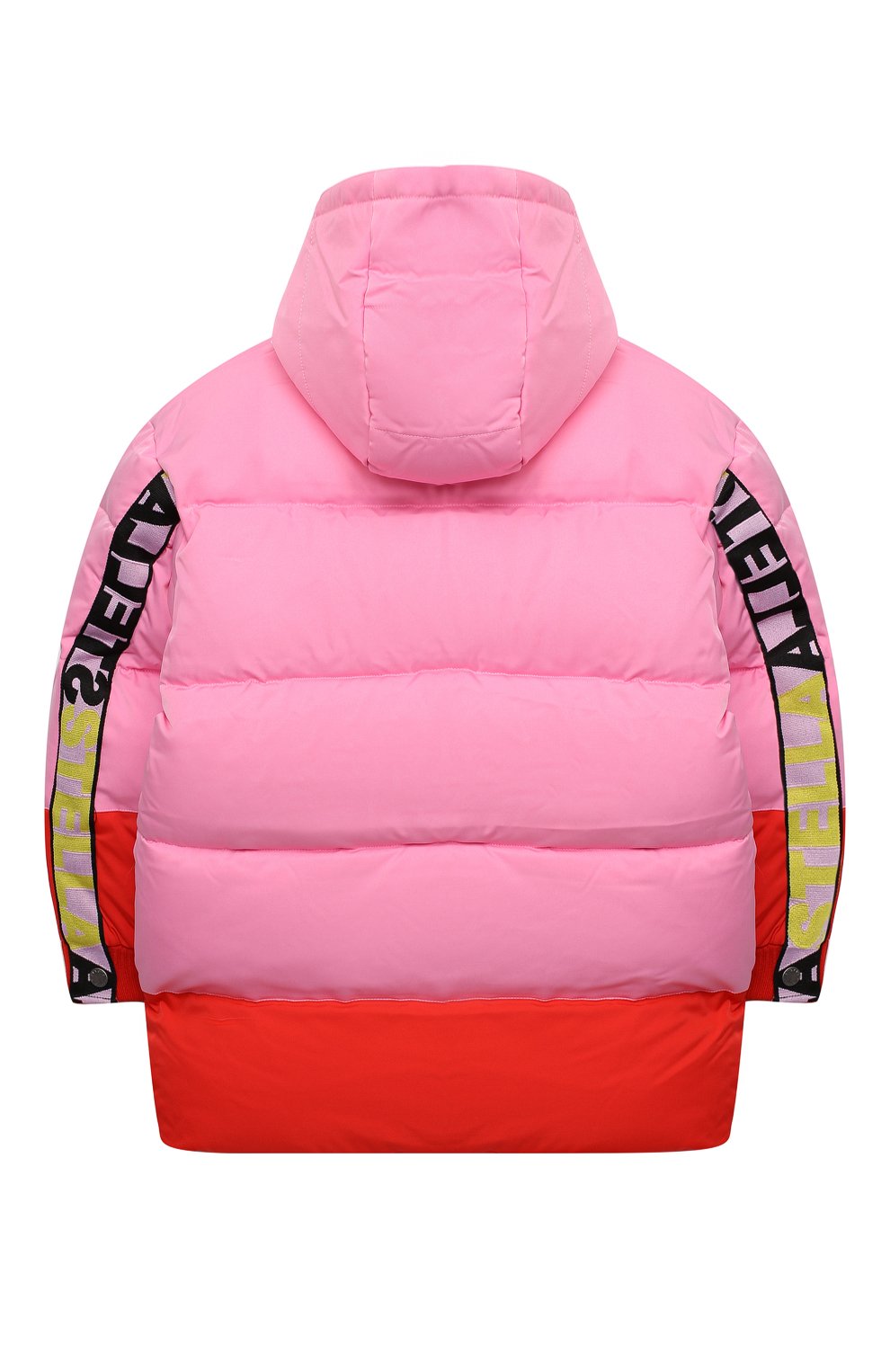 Пуховик STELLA MCCARTNEY розового цвета по цене 14500 руб., арт. 601278/SPK86, фото 2 Пуховик STELLA MCCARTNEY, арт. 601278/SPK86, фото 2
