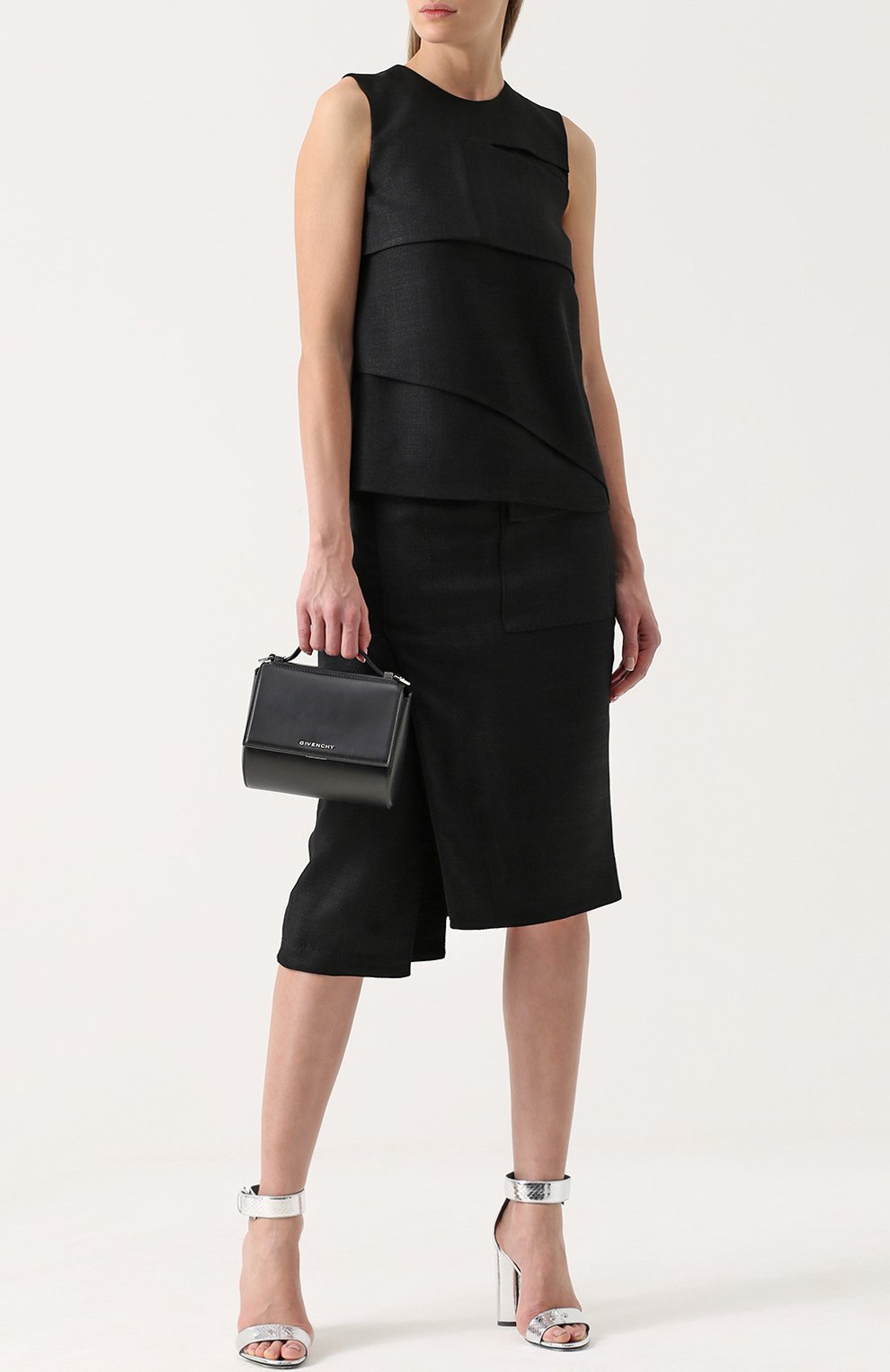 Юбка-карандаш асимметричного кроя  TOM FORD, арт. GC5225/FAX203, фото 2