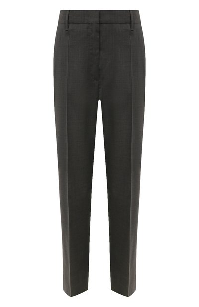 Женские шерстяные брюки PRADA, арт. P288D-1XMY-F0480-202