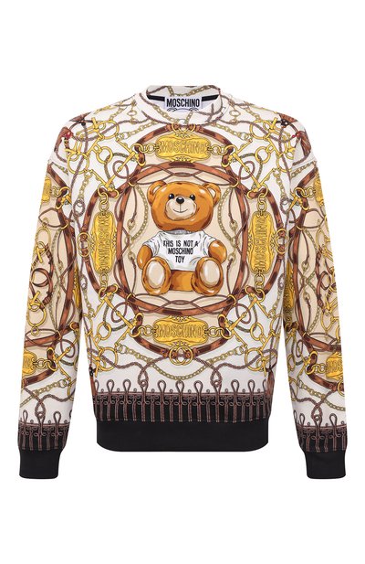 Хлопковый свитшот MOSCHINO, арт. V1711/5227, фото 1