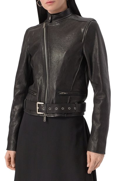 Кожаная куртка ANN DEMEULEMEESTER, арт. B0012414/LT151, фото 3