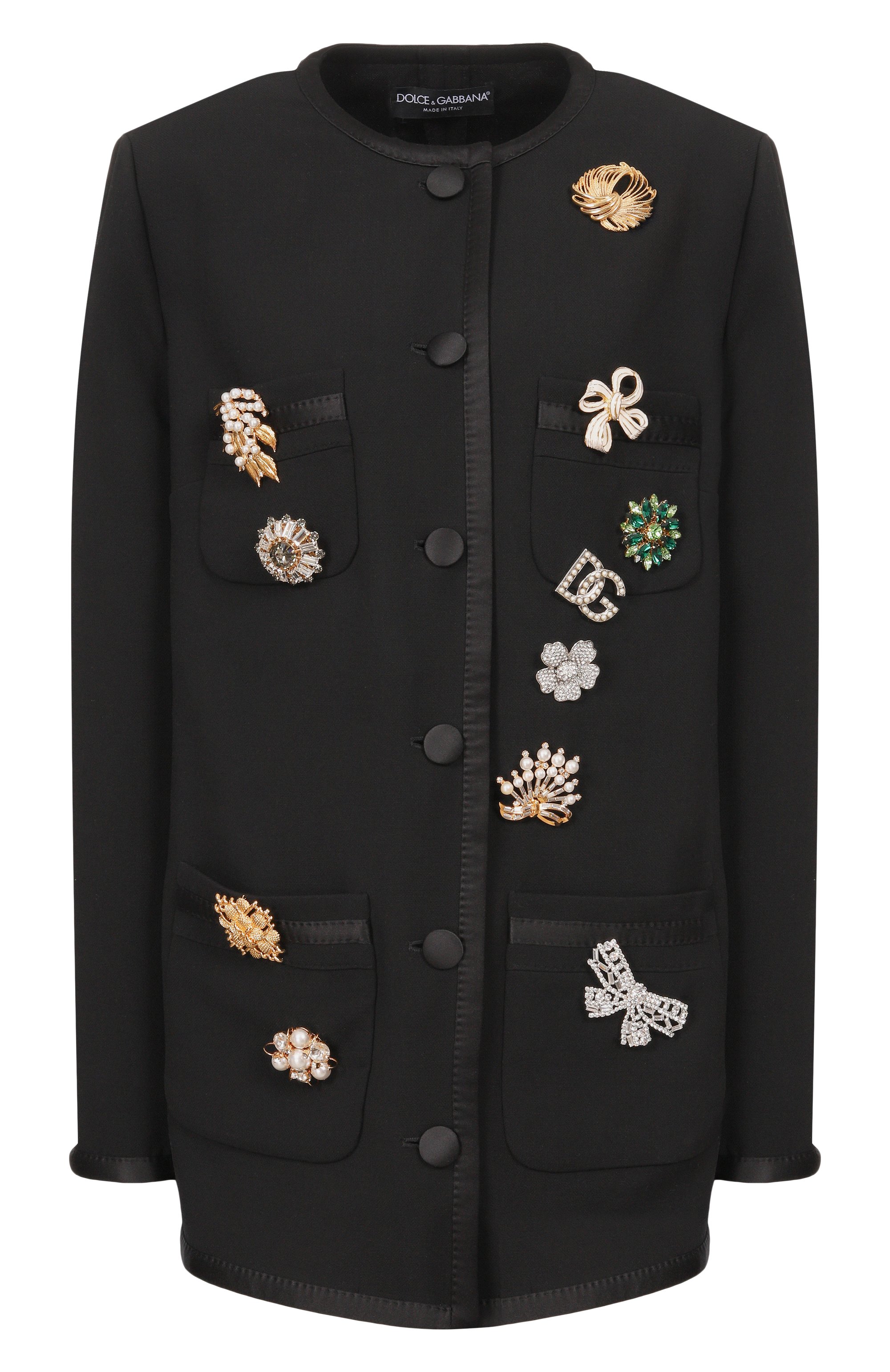 Шерстяной ж акет DOLCE & GABBANA, арт. F27EEZ/FU2L8, фото 1