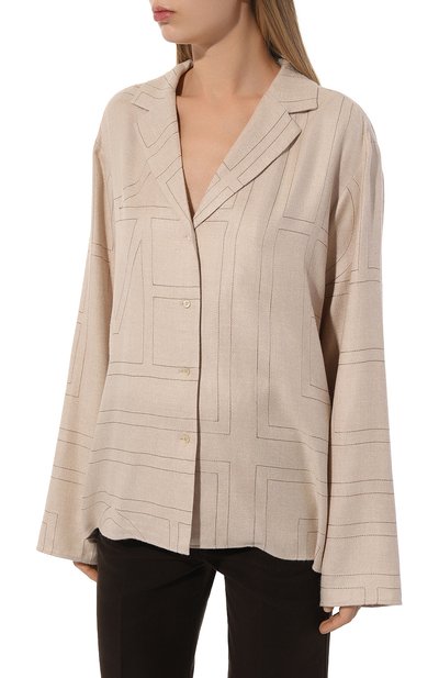 Блузка TOTEME, арт. 241-WRT976-FB0080, фото 3