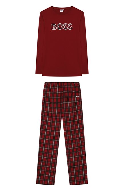 Хлопковая пижама BOSS, арт. J51138/14A-16A